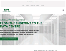 Tablet Screenshot of northernmicro.com